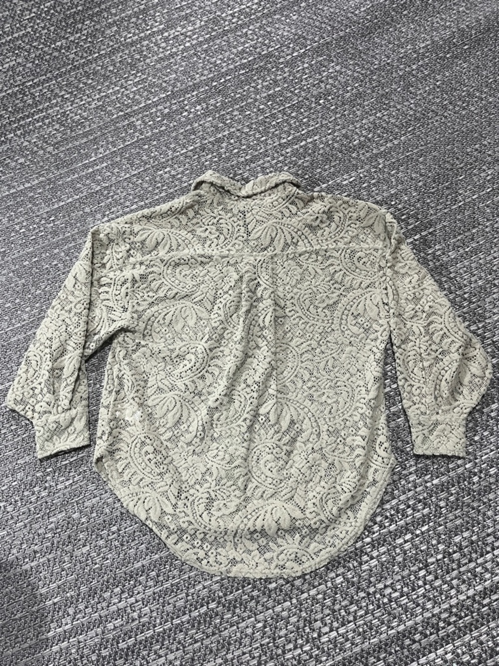 Free People | Oversized Lace Ruby Shacket - Picture 2 of 16